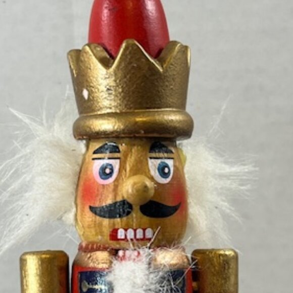 Christmas Wooden Table Nutcracker Style Decor Soldier Holiday 8.75"Tall - Picture 9 of 16